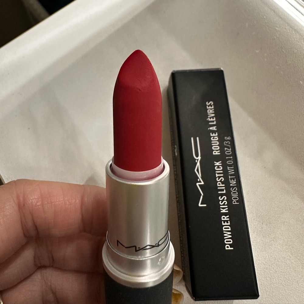 MAC Cosmetics Powder Kiss Lipstick - Bold Red